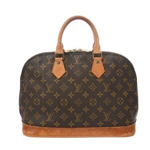 Louis Vuitton Monogram Alma Brown Canvas Handbag